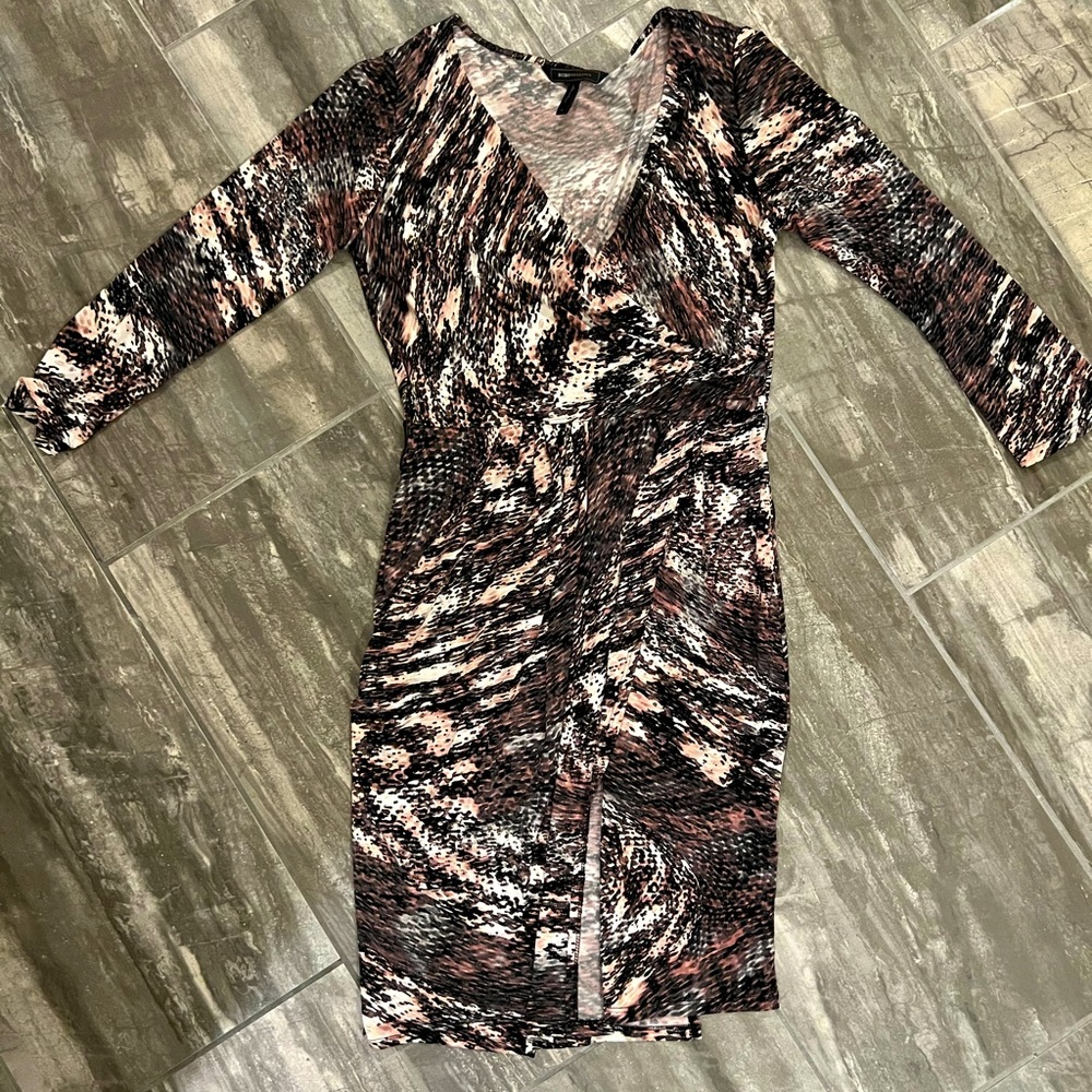 BCBG Faux Wrap Dress